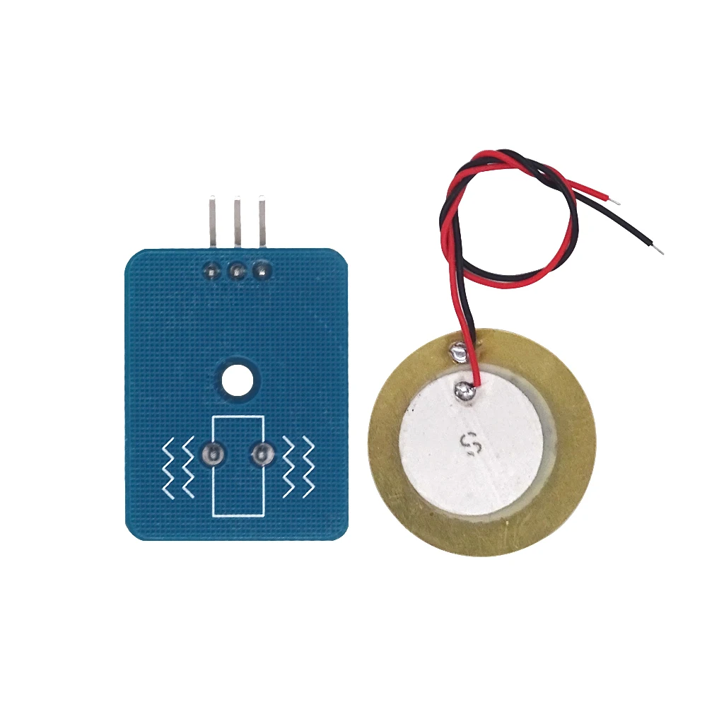 3.3v/5v Ceramic Piezo Vibration Sensor Module Analog Ceramic Vibration