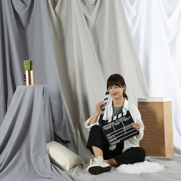 3*6M Muslin Fabric Backdrops - Versatile Photography Props