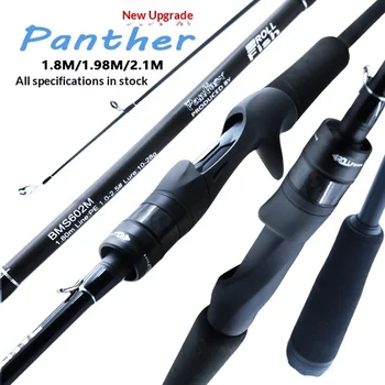 General Purpose Lure Fishing Rod M-Action Straight & Gun Handles Long-Cast for Bass Pike Stream Use – Rod – view 3