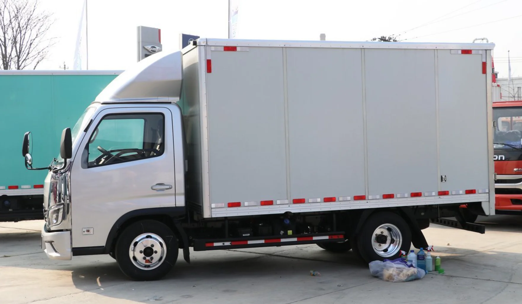 Foton 6 колес 4*2 Дизель 3 5 т фургон грузовые автомобили