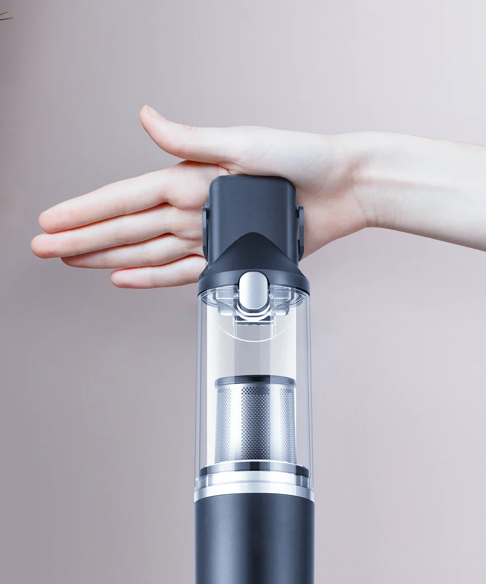 Suzhou 120W Handheld Bagless HEPA Filter Dry Car & Hotel Use Mini Wireless Portable Rechargeable Vacuum Cleaner factory