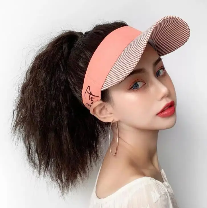 Empty Long Visor Wig Cap Fluffy High 