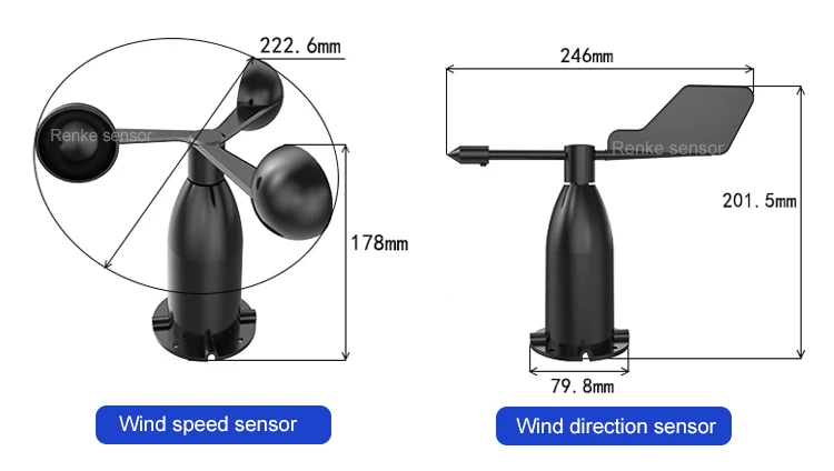 Best Aluminum Wind Speed Sensor - Renke