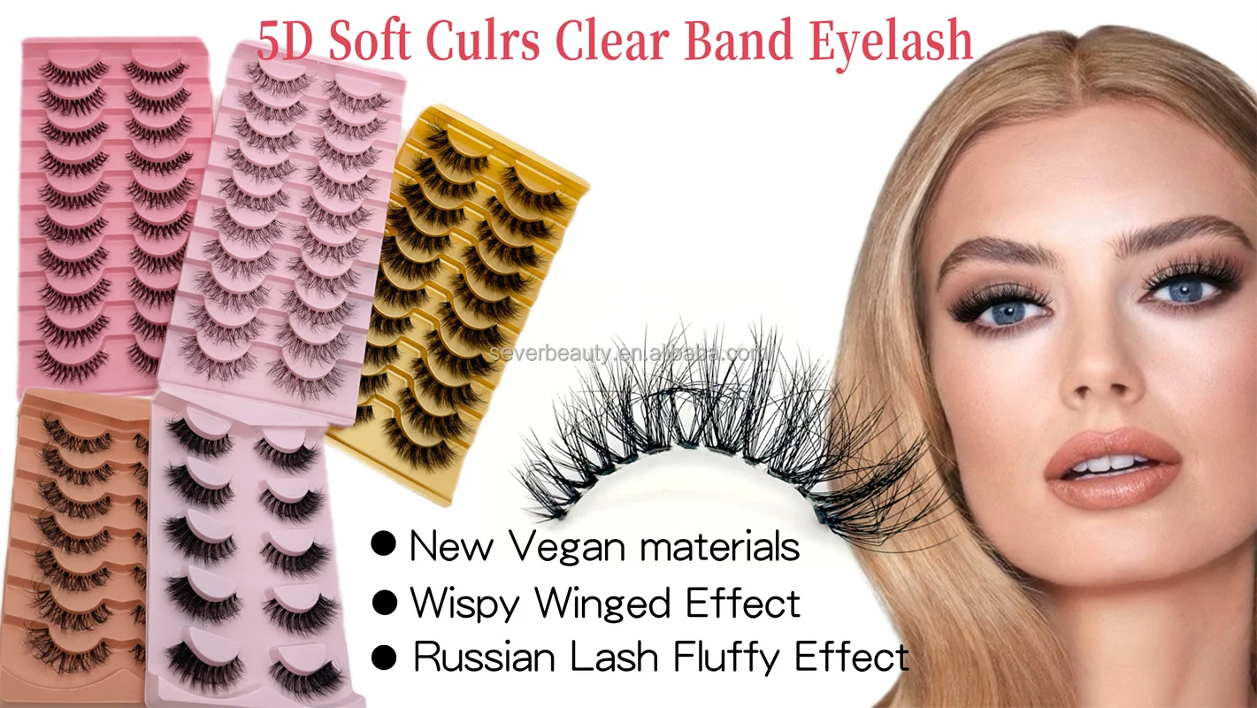 2025 New Trend 3d Faux Mink Eyelashes Korea Pbt Fiber Superfine ...