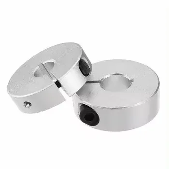 CNC Machined Aluminum 10/12/16mm Linear Rail Shaft Stop Collar