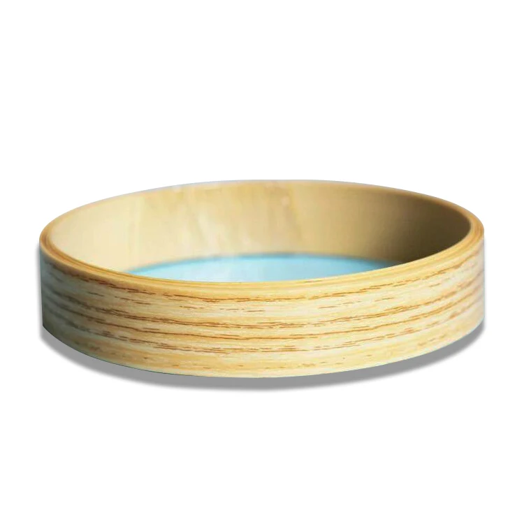 Flexible PVC Wood Grain Color Strip Rolls Melamine ABS Acrylic Edge Banding for Kitchen Cabinet Doors and Furniture Accessories