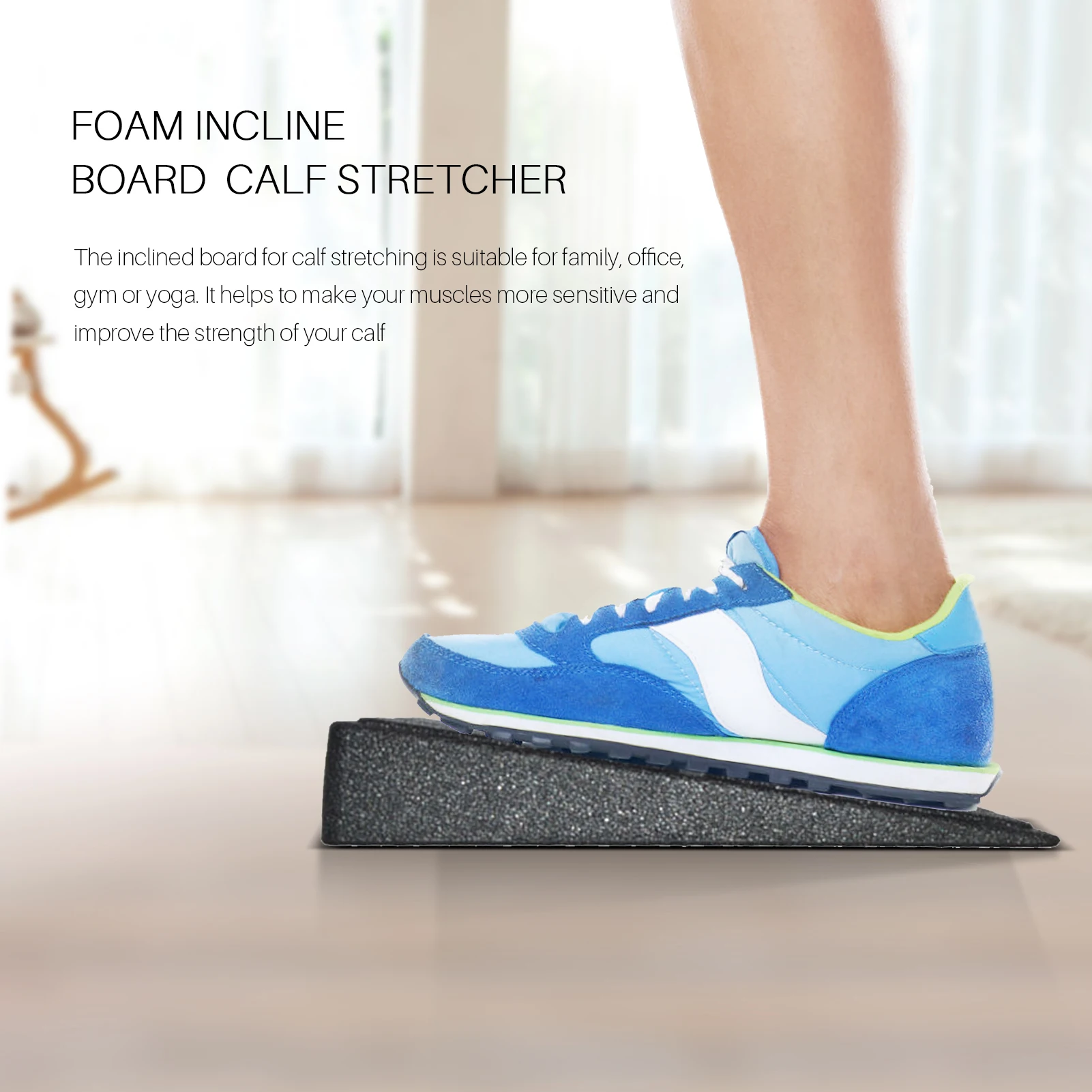 Epp Yoga Wedge Stretch Slant Board Adjustable Tilt Slanting Board Yoga Block Improve Lower Leg