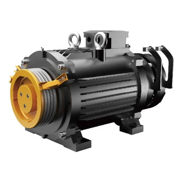 ELEVATOR MOTOR HIGH SPEED DOUBLE WRAPPING CARGO LIFT