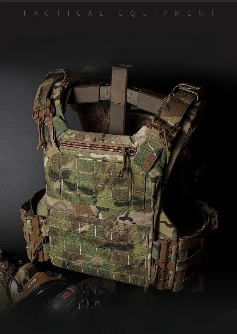 Personal Safety Protection Cp Camouflage Double Safe Plate Carrier ...