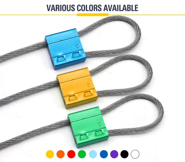 Jccs003 Adjustable Cable Seal Lock Security Cable Seal High Security