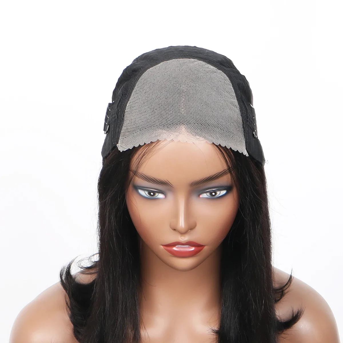 Kleberfreie Bob-Perücken, Echthaar, vorgezupft, Lace-Front, Remy-Haar, 180 % Dichte_voghion.com