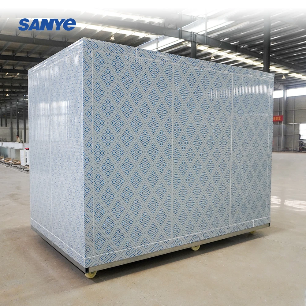 Customized Walk-In Cold Room Freezer Easy Disassembly Storage Equipment with Compressor for Farm Refrigeration