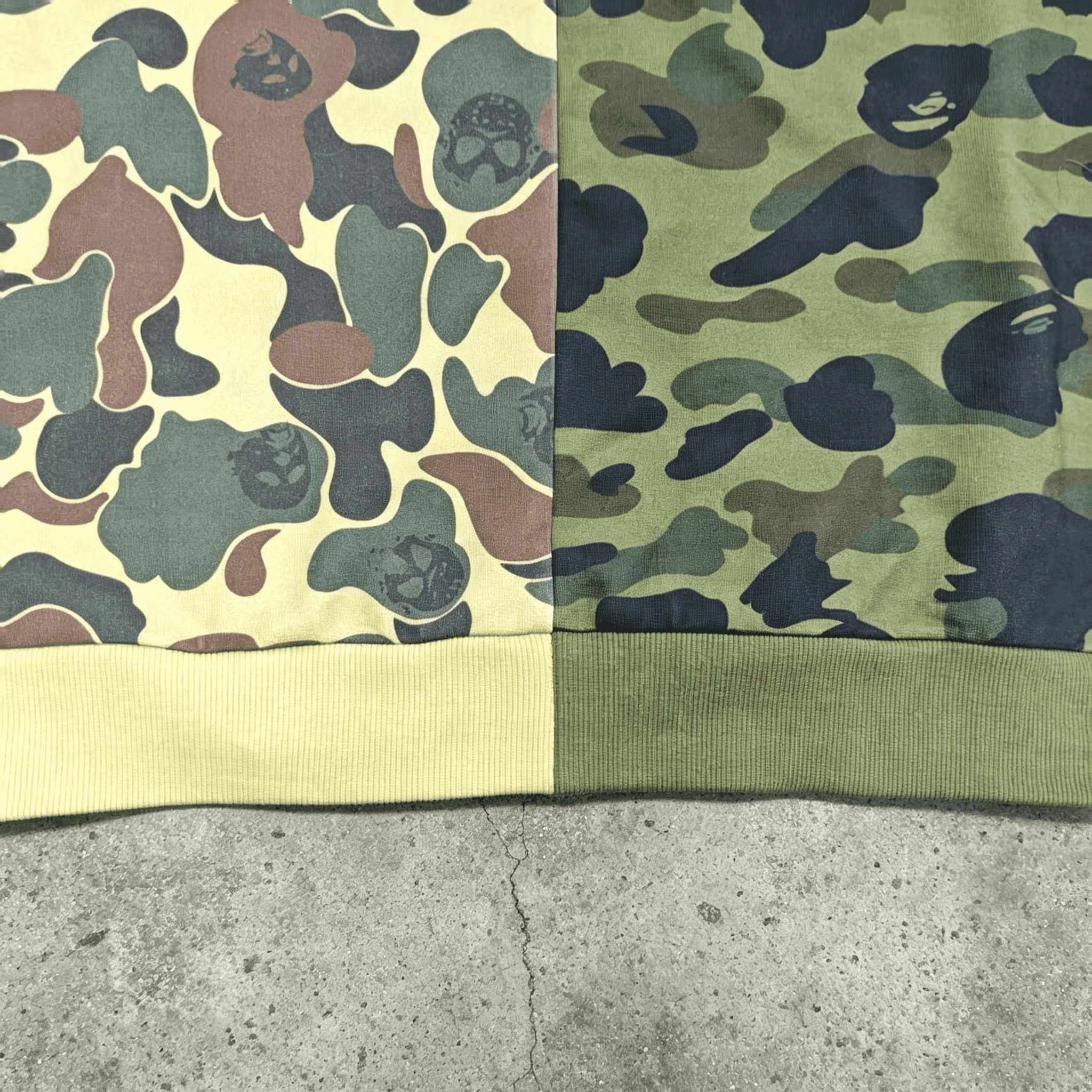 Custom Mens Duck Camo Zip Hoodie Vintage Embroidered Streetwear Oversized Cropped Jacket Fashion Trend gallery 4