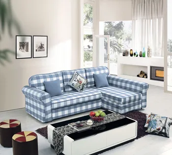 2020 latest design America Country style living room furniture L shape fabric sofa bed with storage