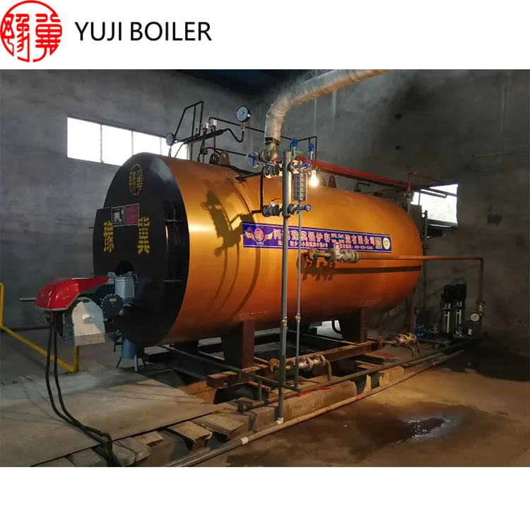 China Price to 40 Ton lpg Lng Cng Biogas Heavy Bunker Fuel Oil diesel  Natural Gas Fired Industrial Steam Boiler for Sale