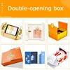 Personalización de caja doble abierta