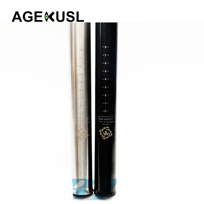 ACEOFFIX 31.8mm 550mm/580mm Titanium Bicycle Seatpost Tube for Brompton Pikes Camp Crius Folding Bike Premium Quality Seatpost