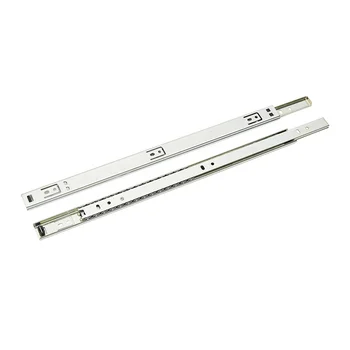 SNEIDA  27mm Hardware 2-Section Full Extension Ball Bearing Side Mount Drawer Slides,33 LBS Capacity telescopic channel