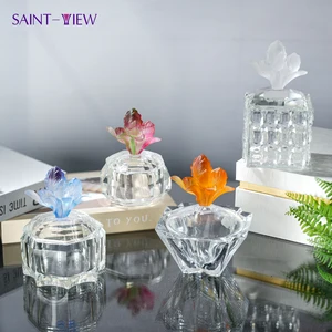 Crystal Candy Chocolate Display Weddings and Parties Sweet Gift Giveaways in Elegant Glass Jars for Souvenirs