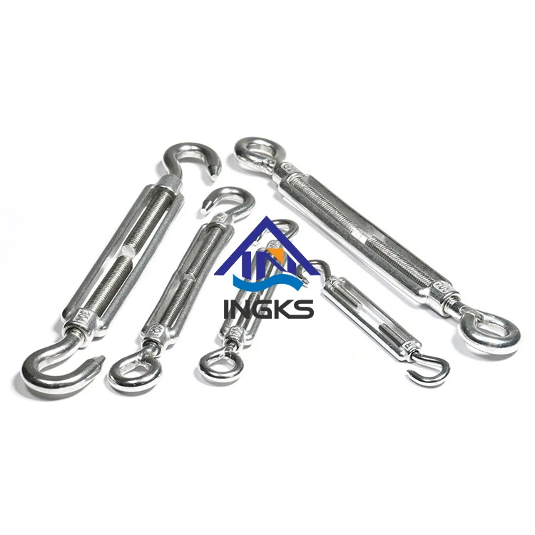 thumbnail image 2 of Stainless Steel Turnbuckle 1/2 X 6.5 Inch - 2200 Lbs Load Capacity For Cable Tensioning (2 Pack) 2 of 14