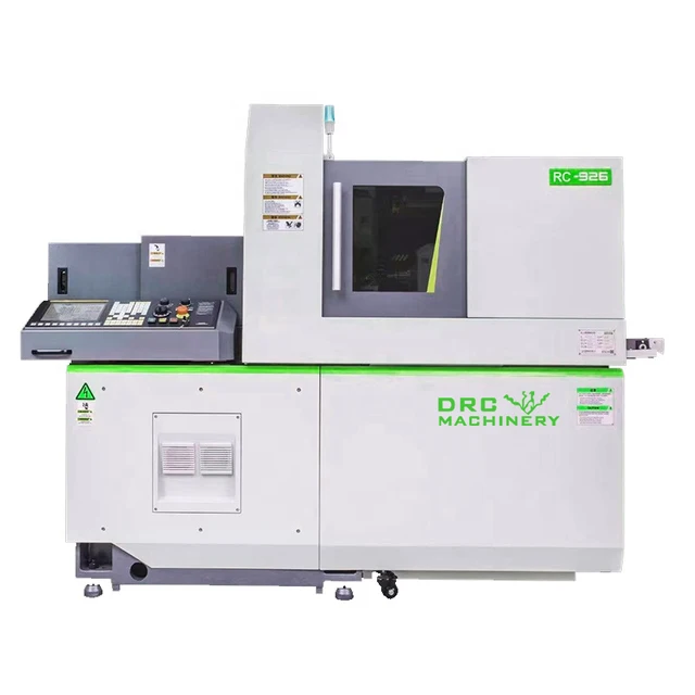 2 Spindle Swiss Type Cnc Automatic Lathe Machine RC926 High Precision 5 Axis Cnc Lathe For Metal Cutting