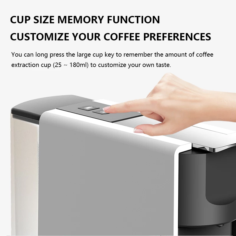 High Quality  Automatic Espresso Coffee Maker Capsule Coffee Machine