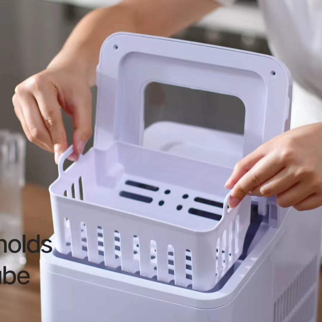 Chinese factory supplier supply Low Energy Household Mini Ice Cube Maker Machine Touch Pad With Making Ice 12kg Portable Ice Maker - Buy Self-cleaning Function Table Top Ice Maker Countertop 8-10kgs/24h Household Portable Compact Ice Maker In 6-10mins Ice Maker Electric Bullet Ice Maker Machine wholesale Ice Maker Machine Home Mini Portable Ice Cubes Maker Making Machine