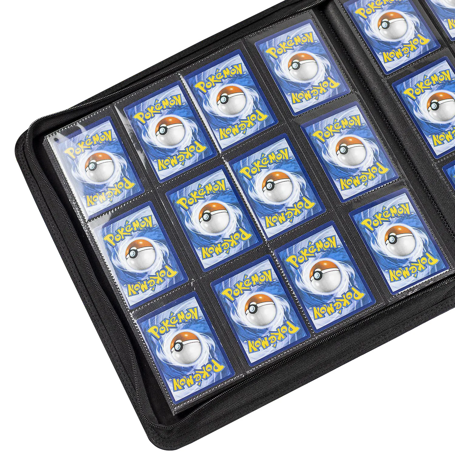 Custom PU 12 Pocket Card Saver PokImon Top Loader Binder Graded Card Pages  Toploader Card Album| Alibaba.com