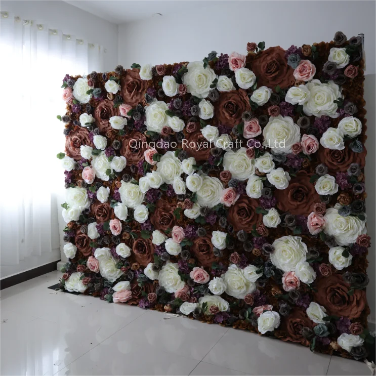 Wedding Event High Quality Artificial Green Decor Roll Up Wedding