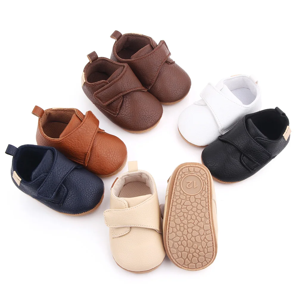 Unisex Baby Shoes Anti-slip Soft Rubber Sole Walking Shoes Prewalker Casual Shoes Sneakers