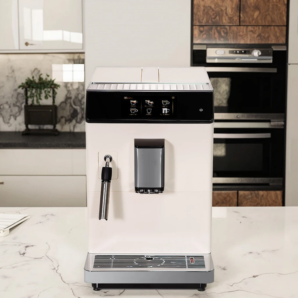 Hurtowa kawa espresso do biura i domu, włoski ekspres do kawy z funkcją pianowania mleka