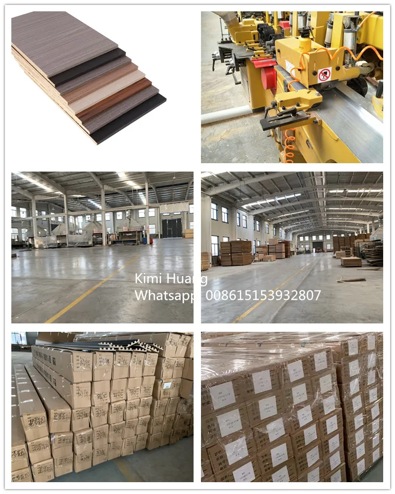 Tiange Flexible 3D Mdf Pvc Coating Waterproof Round Fluted Panel
