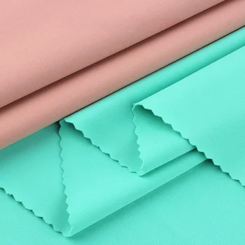 Raw Material Wrap Brushed Plain Dyed Comfortable Textile Fabric Designer Knitted Nylon Spandex Fabric Yoga Sets For Women