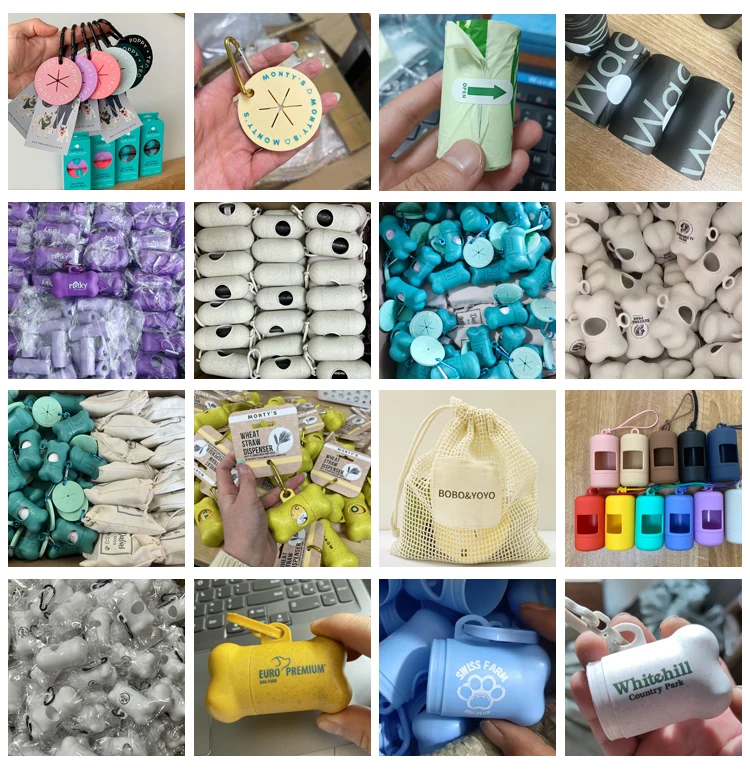 Luxury Custom Logo Printed Strong Silicone Waterproof Pet Biodegradable