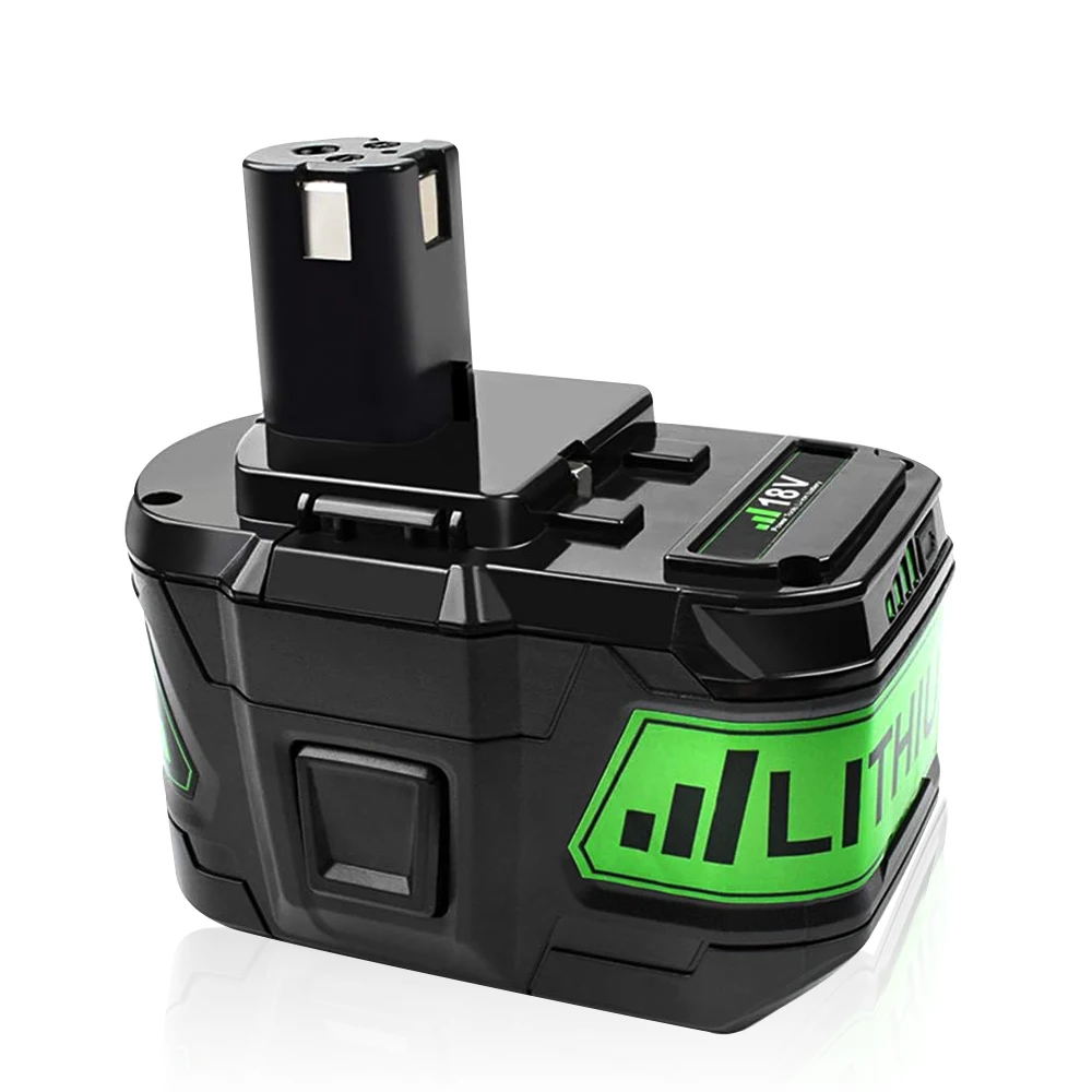 9.0ah Rechargeable Lithium Ion Power Tool Batteries Pack For Ryobi 18v P102 P103 P104 P105 P107