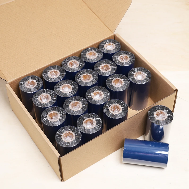 
Воск AEBO S121 для штрих-кодов Zebra/DNP/Datamax/Sato, 110 мм * 300 м, черного цвета 