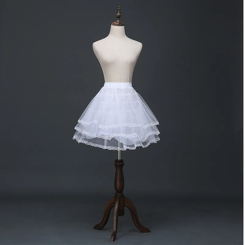 Sottogonna Crinolina Bambina - 4 Strati Regolabile Per Vestiti Da Sposa - Foto 12