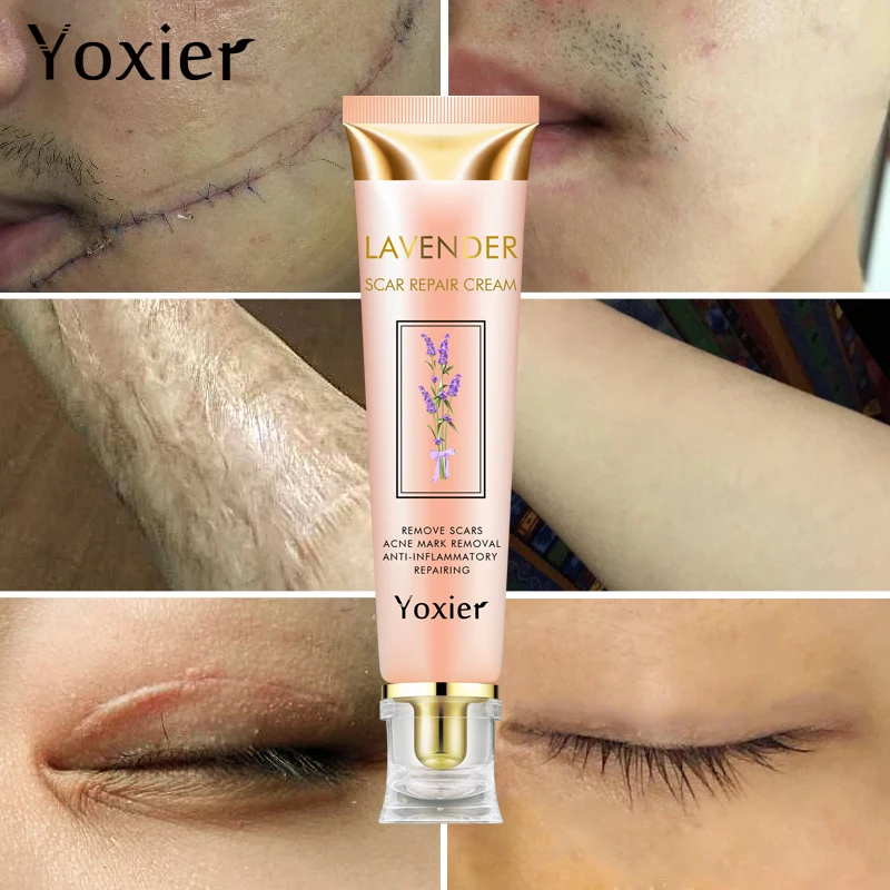 YOXIER Cosmetics Skin Care Moisturizing Oil Control Repair Smoothing Natural Lavender Face Cream