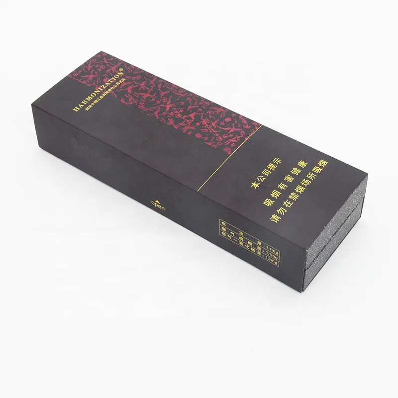 harmonization cigarettes Custom Blank Cigarette Box Plain Pack Cigarette Supplier Carton Packaging  Cigarette Box