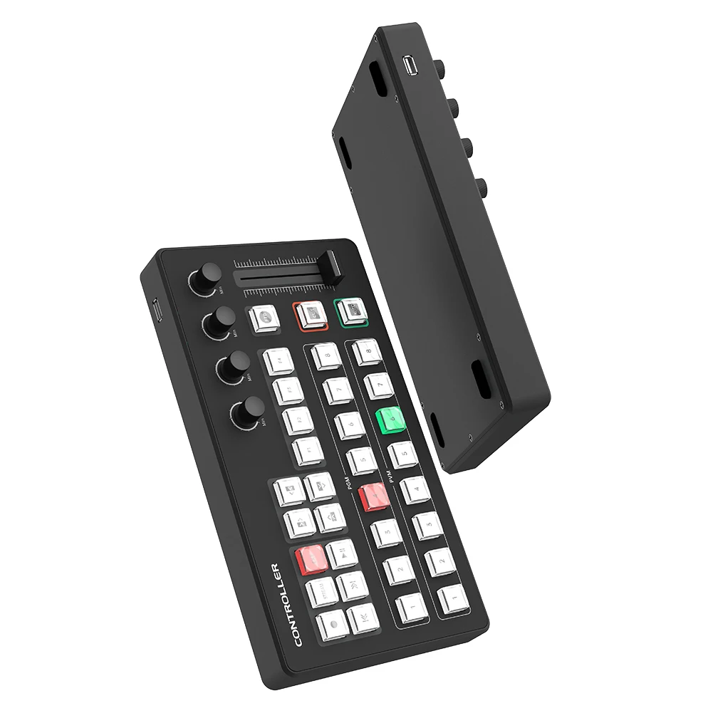 新USBライブストリーミングスイッチャー - OBS用MIDI制御キーボードVMix