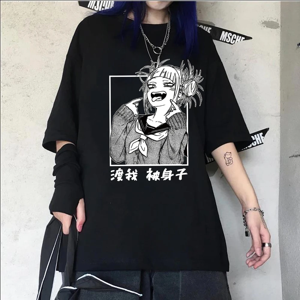 2022 New Fashion My Hero Academia Shirt Anime Himiko Toga Funny Graphic  T-shirt Fashion Anime Women T Shirt - Buy Unisex T-shirts,Men's Clothing, Anime T Shirt Product on 