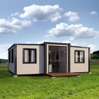 Prefab Container Homes Easy Folding Living Container Expandable Cabin Container House With Kitchen Bathroom