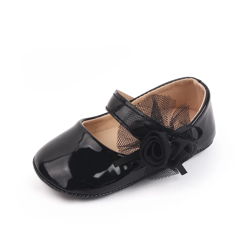 High Quality Soft PU Leather Baby Toddler Girl Shoes Prewalker Girl Shoes 2025 supplier