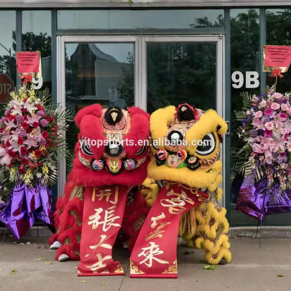 Китайский новый год Южный танцевальный костюм Фошань журавль китайский