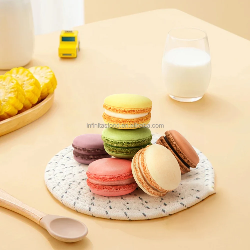 Premium Snacks Exotic Snacks Cream Biscuits and Cookies Cream Filled Biscuits Sandwich Macron Cookies