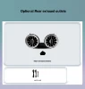 Optional:Rear exhaust outlets