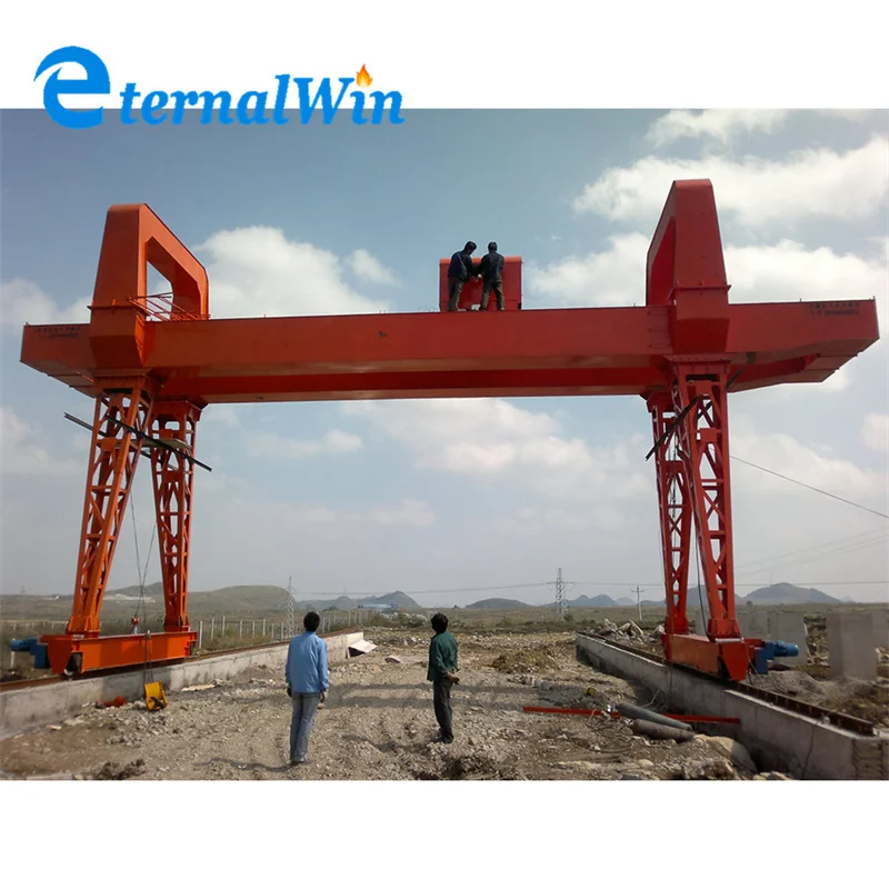 20T 30T Customized Lift Height Good Quality Heavy Duty Double Beam Gantry Crane