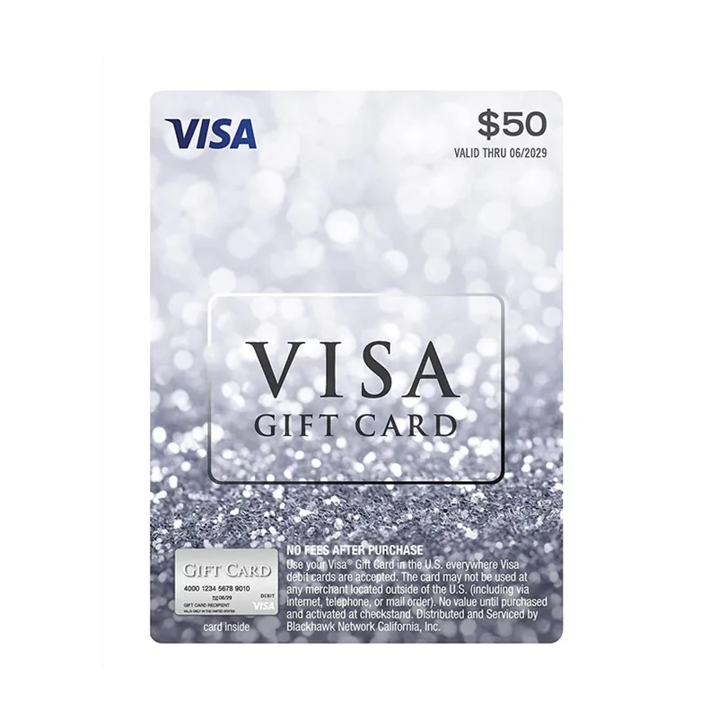 Visa $200 Gift Card (plus $6.95 Purchase Fee)