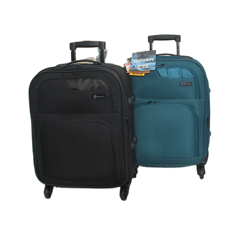 Soft Side Upright Luggage Set Travel 