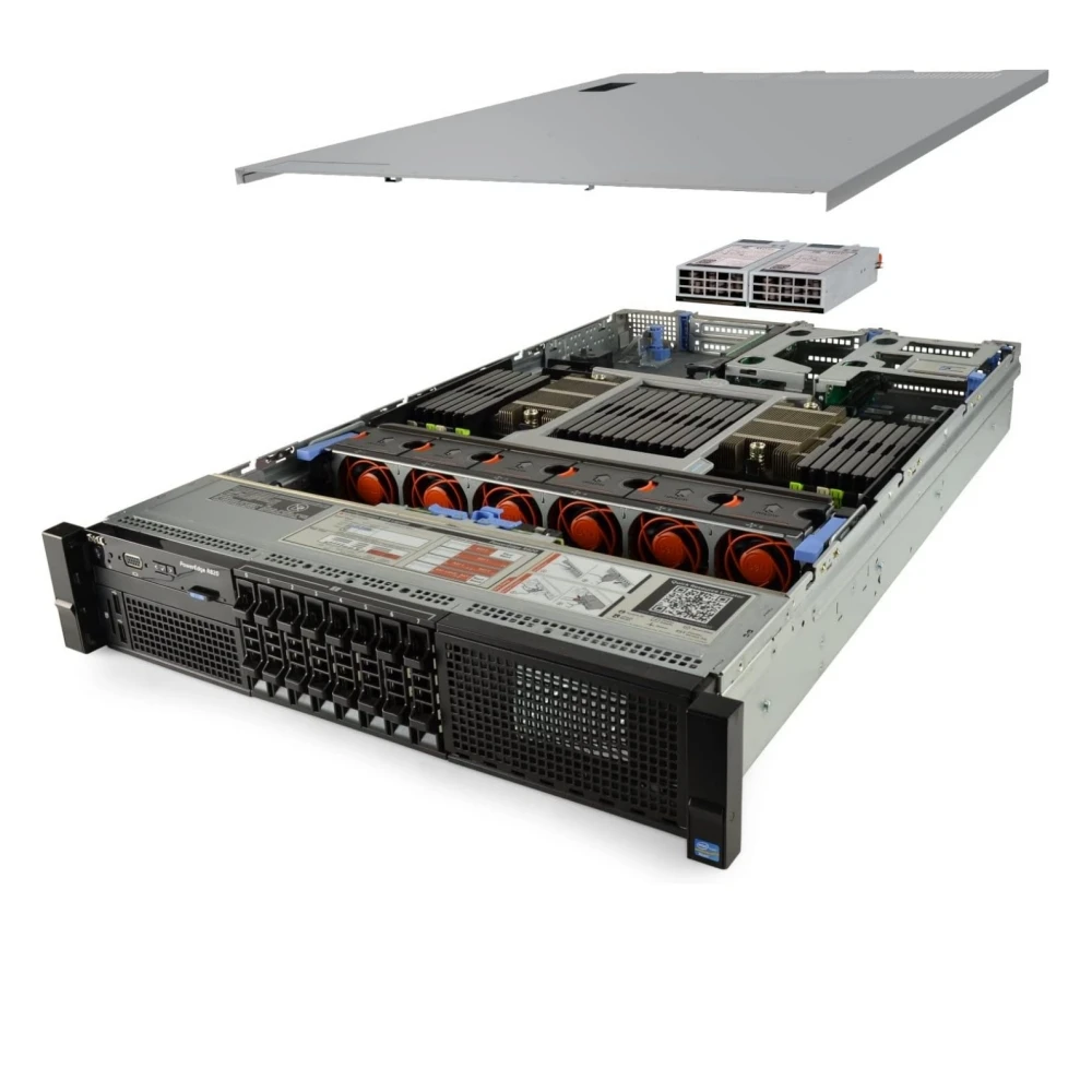 Used Stock Refurbished Original Xeon Del Poweredge 2U Rack Server